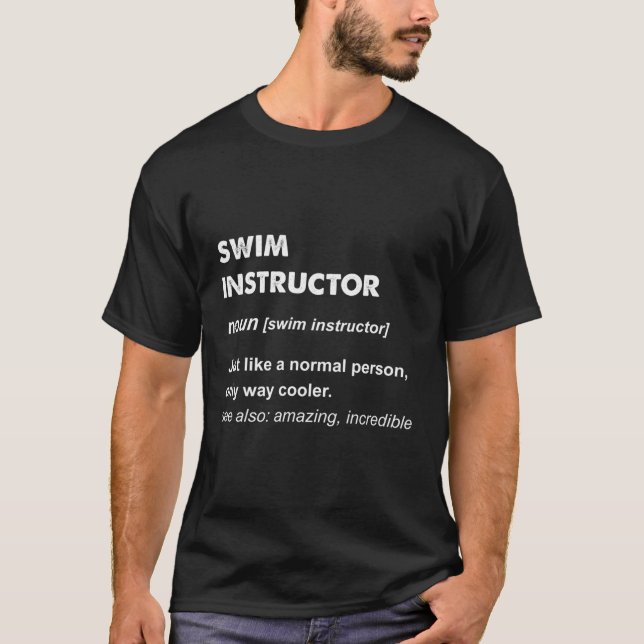 Swim Instructor T-Shirt (Vorderseite)