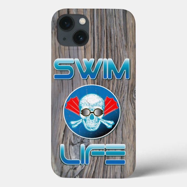 SWIM LIFE Anmerkung 4 Case-Mate iPhone Hülle (Rückseite)