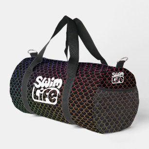 Swim Life Black/Rainbow Waage Kleine Duffle Bag