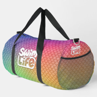 Swim Life Regenbogenwaage Große Duffle Bag