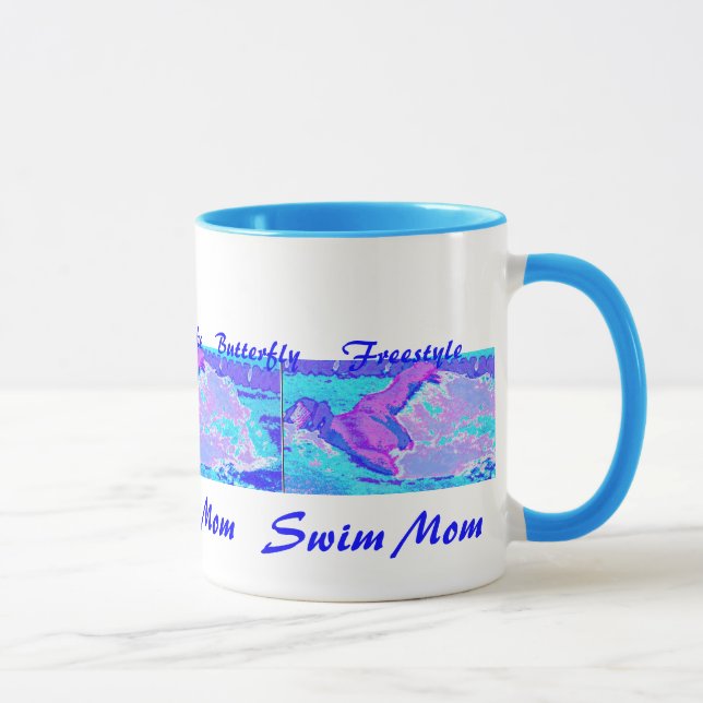 Swim Mama Kaffee Tasse (Rechts)