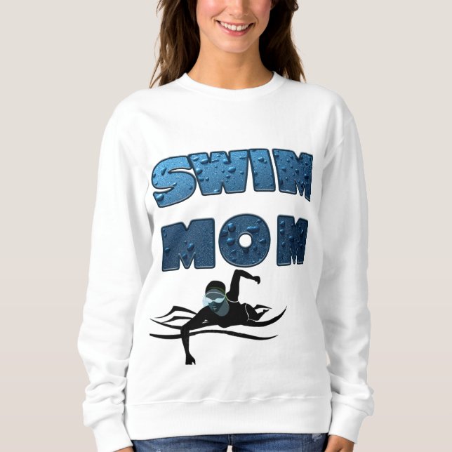 Swim Mama Sweatshirt (Vorderseite)