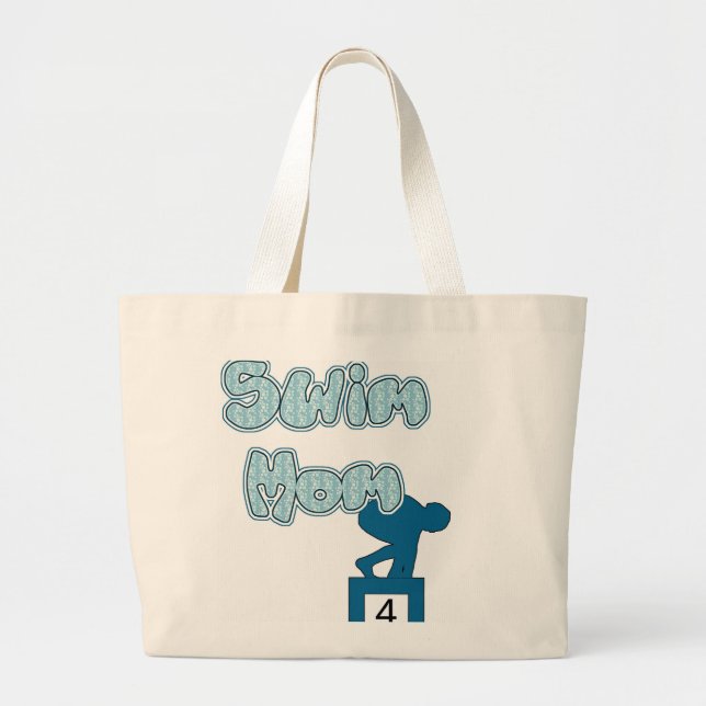 SWIM MAMA Tote Tasche (Vorne)