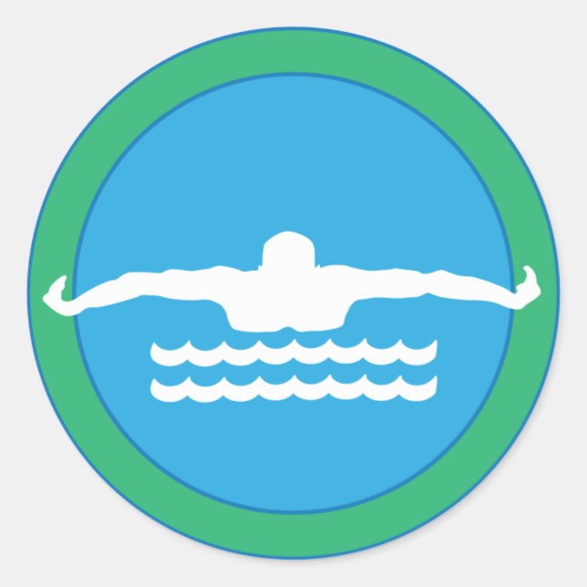 Swim Sticker (Vorderseite)