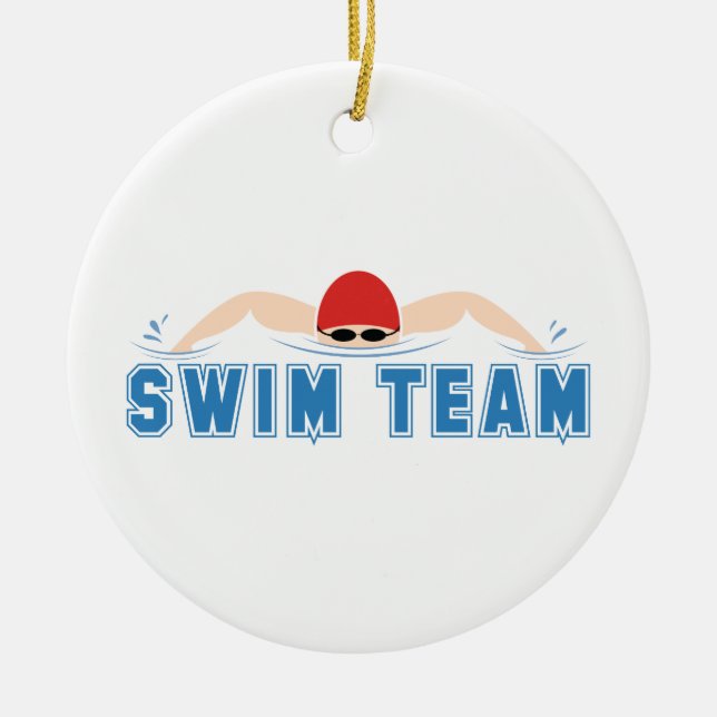 Swim Team Keramikornament (Vorne)
