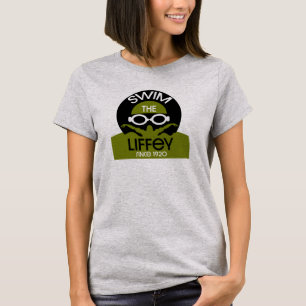 Swim The Liffey River Dublin Irland T-Shirt
