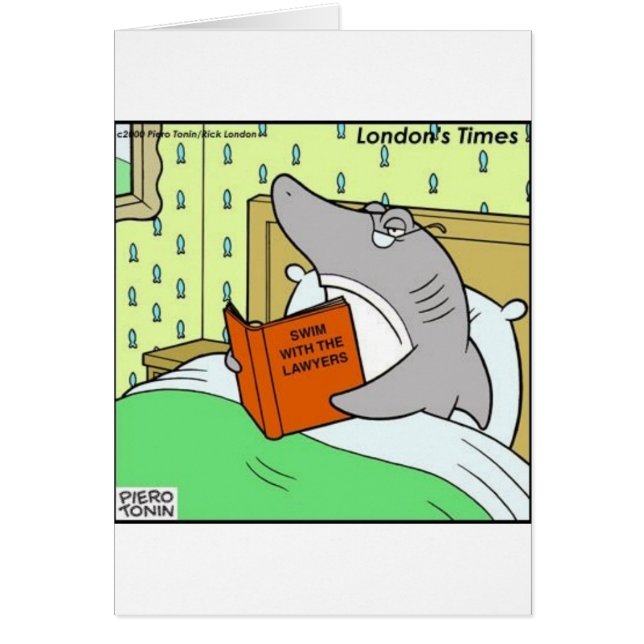 Swim W/The Lawyers Funny Cadeaux et Objets de coll (Devant)