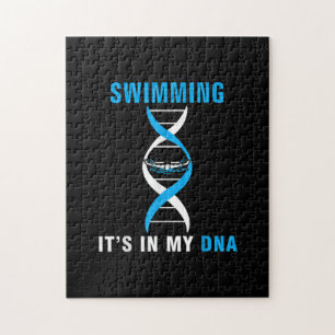 Swimmen in meiner DNA Funny SwimerSchwimmen Coole