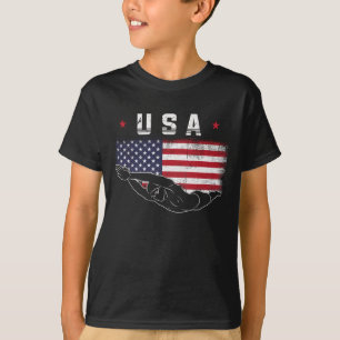 Swimming Athlete Sports USA Schwimmer T-Shirt