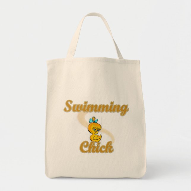 Swimming Chick Tragetasche (Vorne)