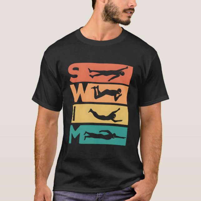 Swimming For Swimmers T-Shirt (Vorderseite)