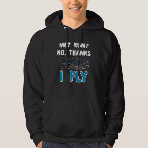 Swimming - I Fly Hoodie