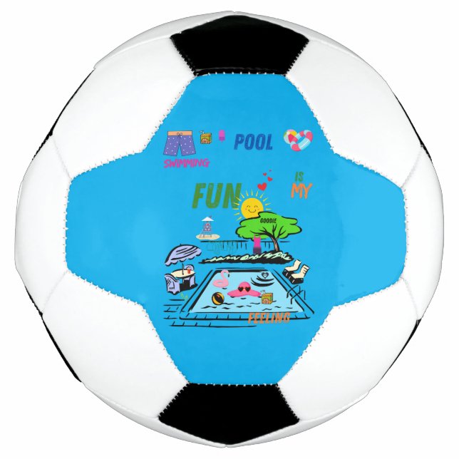 Swimming Pool Fun Fußball (Vorderseite)