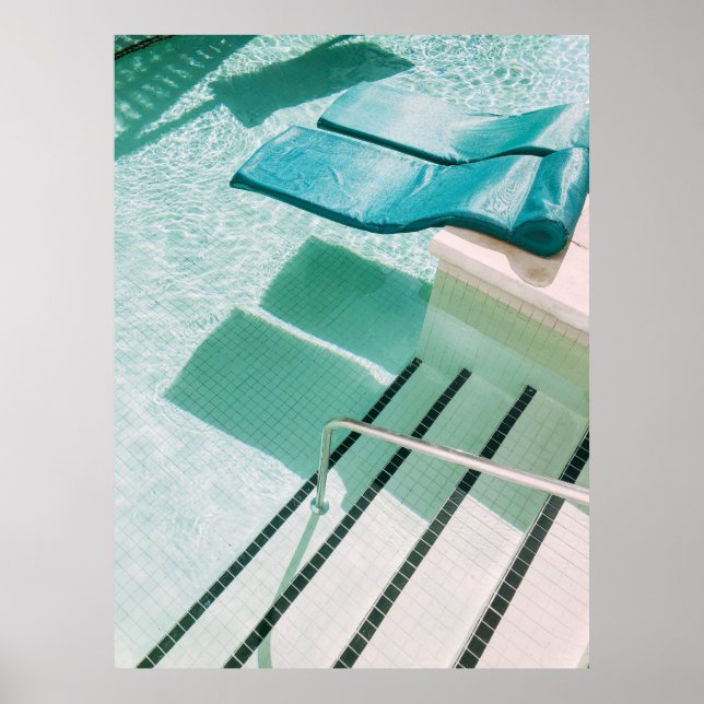 Swimming pool poster (Vorne)