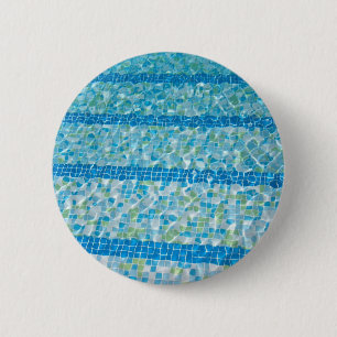 Swimmingpool-Knopf-Abzeichen Button