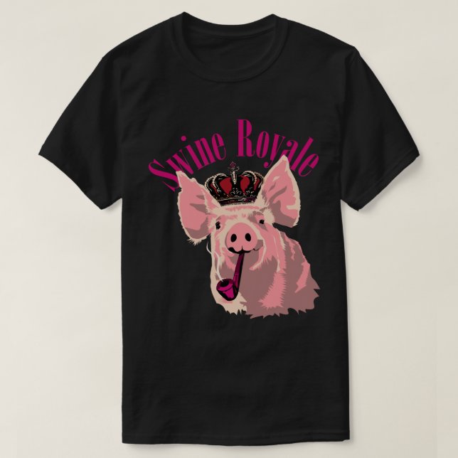 Swine Royale T - Shirt (Design vorne)
