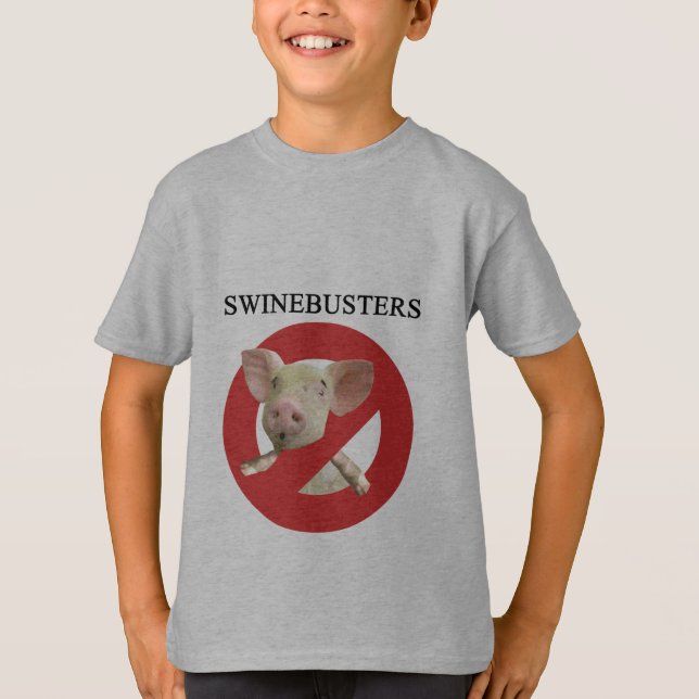 Swinebusters Youth Sweatshirt T-Shirt (Vorderseite)