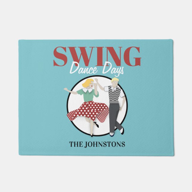 Swing Dance Fußmatte (Vorderseite)