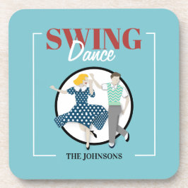 Swing Dance Getränkeuntersetzer
