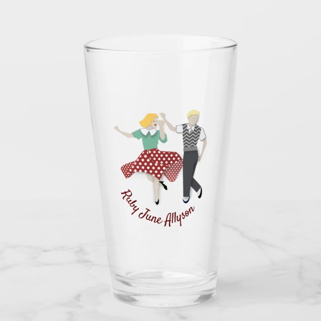 Swing Dance Glas (Vorderseite)