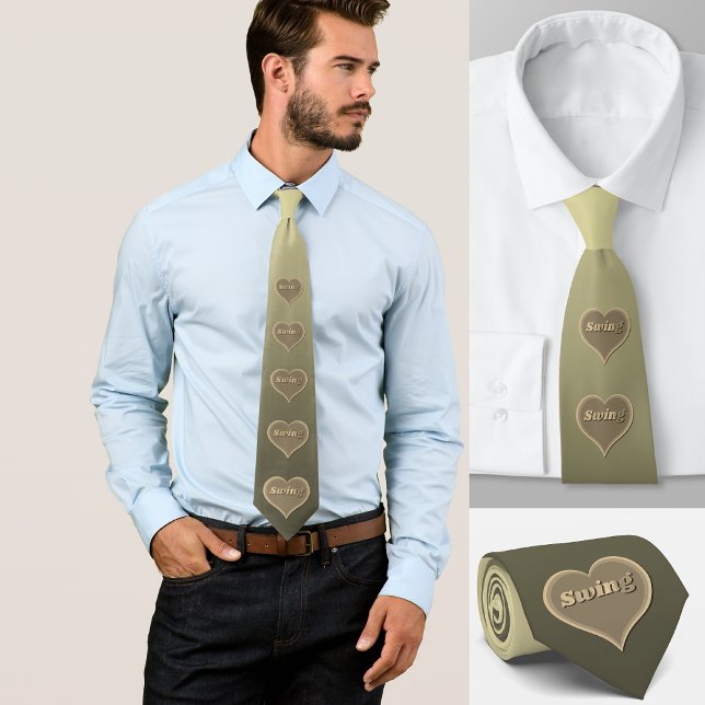 Swing Dance Liebe Herzlich Willkommen Krawatte (Von Creator hochgeladen)