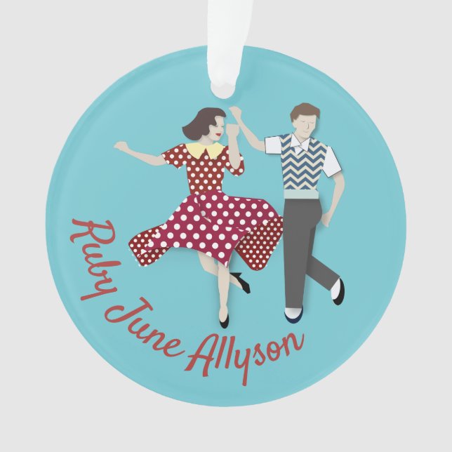 Swing Dance Ornament (Vorderseite)