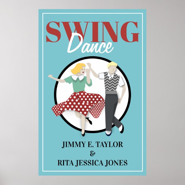 Swing Dance Poster (Vorne)