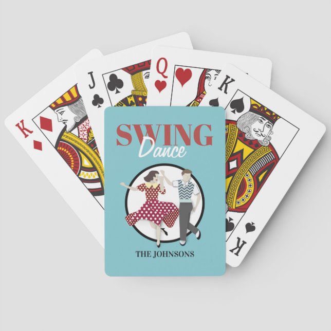 Swing Dance Spielkarten (Rückseite)