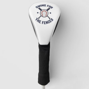 Swing For Fences Funny Baseball Liebhaber GIFT Golf Headcover