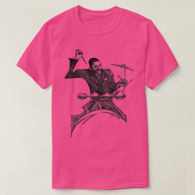 Swing Jazz Drummer Chick Webb T-Shirt (Design vorne)