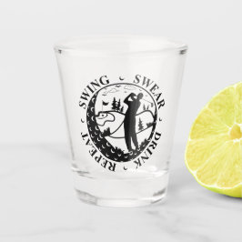 Swing Swear Drink Wiederholen Funny Funny Schnapsglas