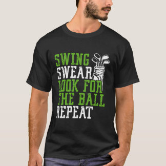 Swing Sweet suchen nach Ball Wiederholung lustige  T-Shirt