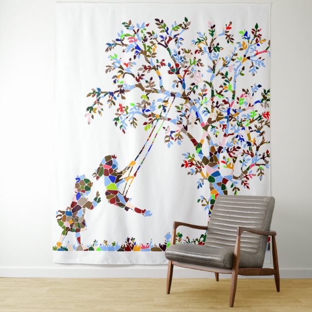 Swing-Teppich Wandteppich (Beispiel)