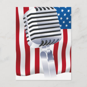 Swing wenn Sie Ihre singenden USA Postkarte