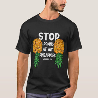 Swinger hört auf, sich meine Lieblingsäpfel anzusc T-Shirt
