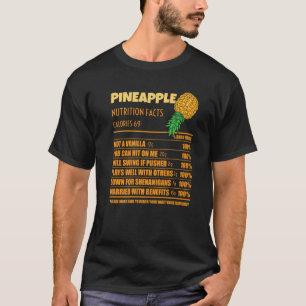 Swinger Nutrition Facts Upside Down Ananas Men T-Shirt