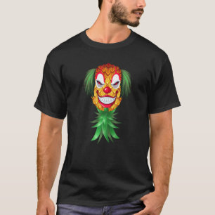 Swinger Upside Down Ananas Creepy Clown Hallowe T-Shirt