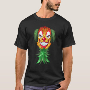 Swinger Upside Down Ananas Creepy Clown Hallowe T-Shirt