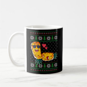 Swinger Upside Down Ananas Liebe Ugly Pat machen Kaffeetasse