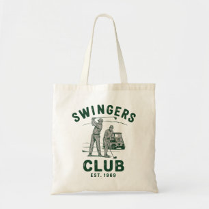 Swingers Club Lustig Sarkastisch Golfen Golfer Tragetasche