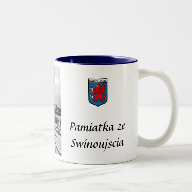 Swinoujscie Souvenir Tasse (Rechts)