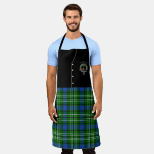 Swinton Clan Abzeichen & Tartan Kilt Schürze