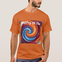 Swirl Art Mens Tshirt Design