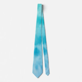 ** Swirl Blue Retro Psychodelic Tie Dye Hipster Krawatte