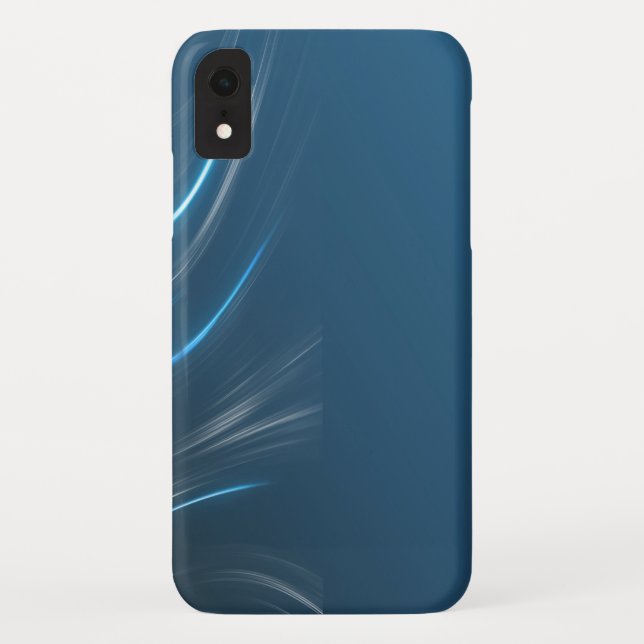 Swirl Blues Case-Mate iPhone Hülle (Rückseite)