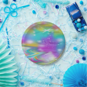 Swirl Galaxy Pappteller