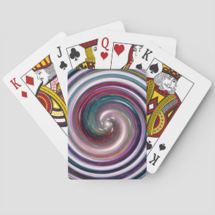 Swirl Galaxy und Orion-Nebel Spielkarten