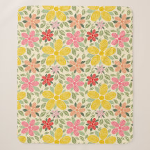 Swirl Garden Sherpa-Decke