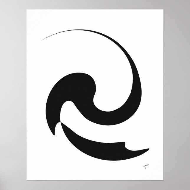 Swirl Graffiti Poster (Vorne)