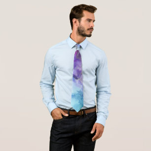 Swirl Painting Neck Tie Krawatte